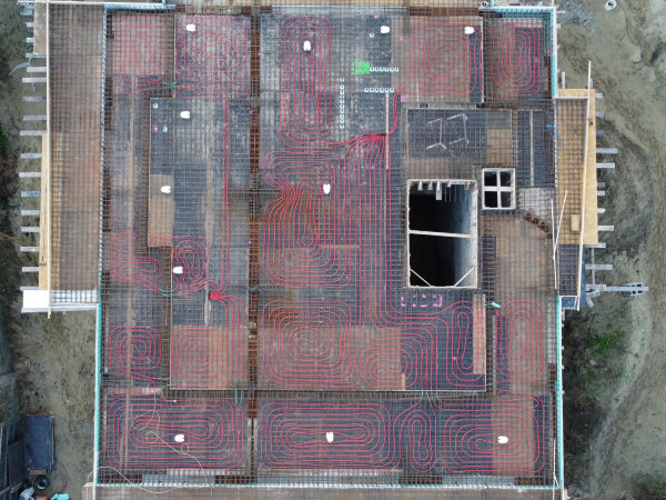 Monolit födém mennyezethűtési rendszer